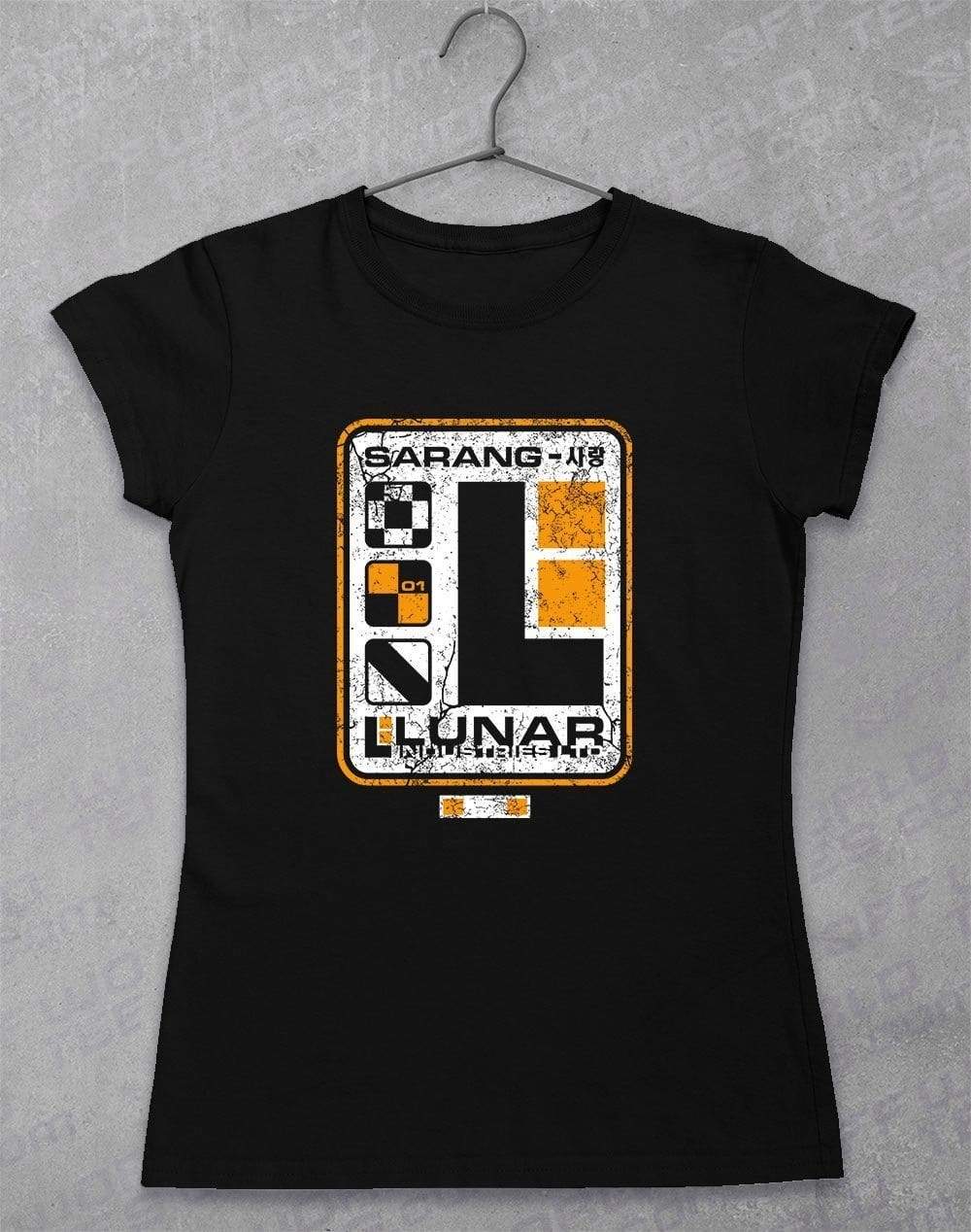 Lunar Industries - Women's T-Shirt 8-10 / Black  - Off World Tees