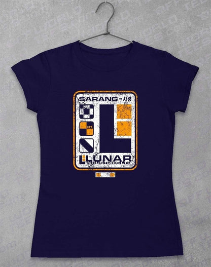 Lunar Industries - Women's T-Shirt 8-10 / Navy  - Off World Tees