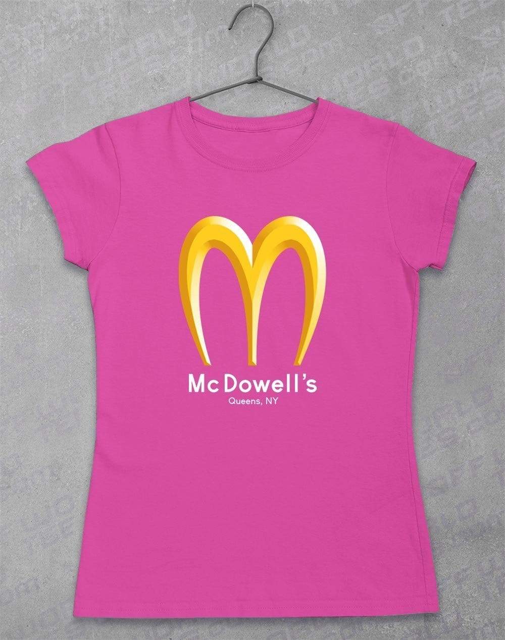 McDowells Women's T-Shirt 8-10 / Azalea  - Off World Tees