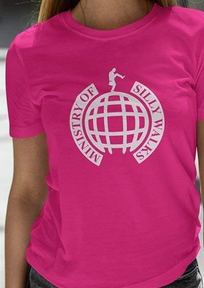 Ministry of Silly Walks Womens T-Shirt  - Off World Tees