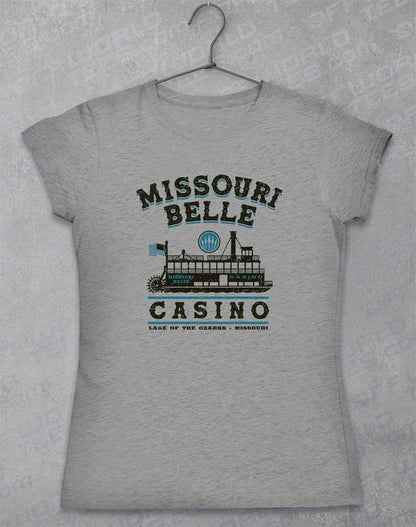 Missouri Belle Casino - Women's T-Shirt 8-10 / Sport Grey  - Off World Tees