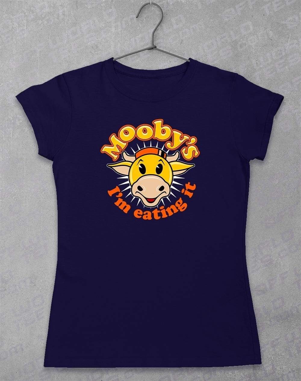 Moobys Women's T-Shirt 8-10 / Navy  - Off World Tees