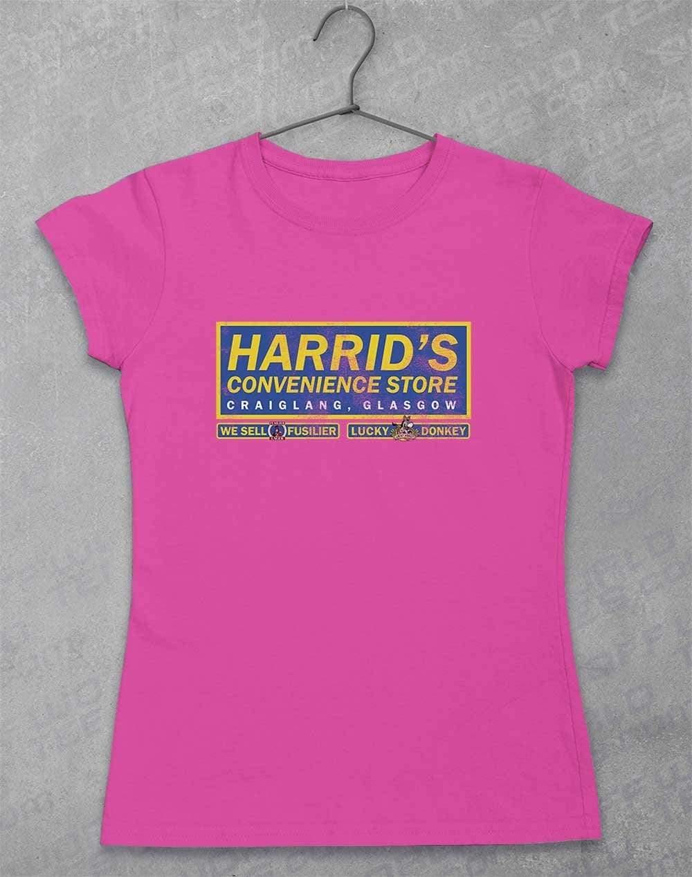 Navid Harrid's Shop Logo Women's T-Shirt 8-10 / Azalea  - Off World Tees