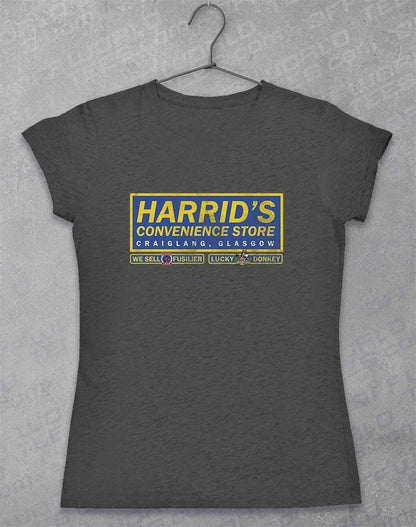 Navid Harrid's Shop Logo Women's T-Shirt 8-10 / Dark Heather  - Off World Tees