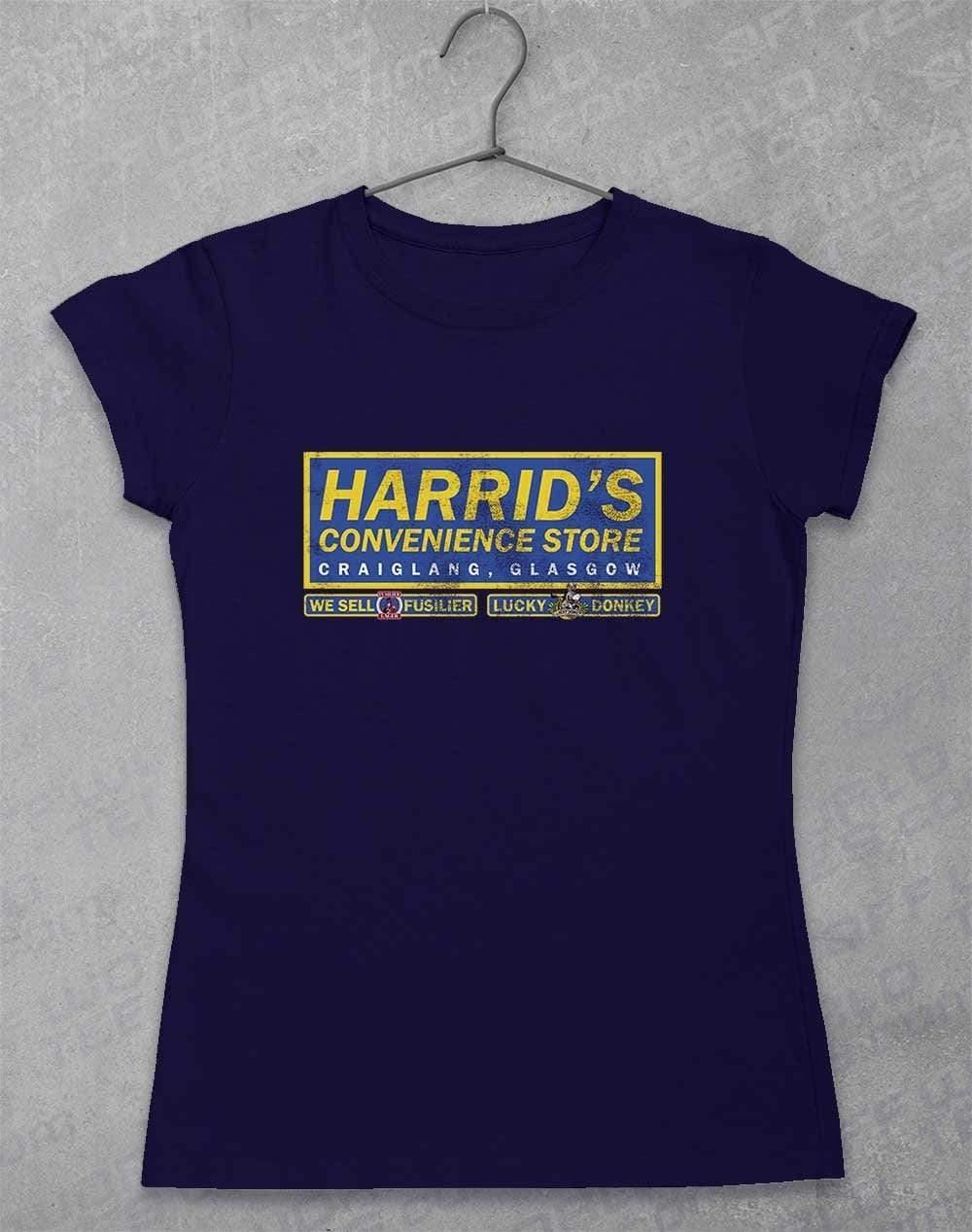 Navid Harrid's Shop Logo Women's T-Shirt 8-10 / Navy  - Off World Tees