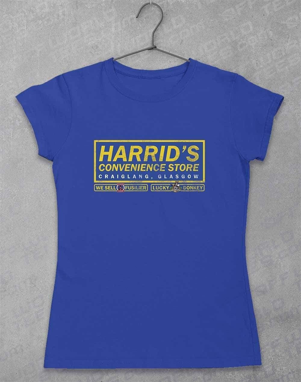 Navid Harrid's Shop Logo Women's T-Shirt 8-10 / Royal  - Off World Tees
