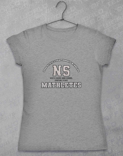 North Shore High School - Mathletes Womens T-Shirt 8-10 / Sport Grey  - Off World Tees