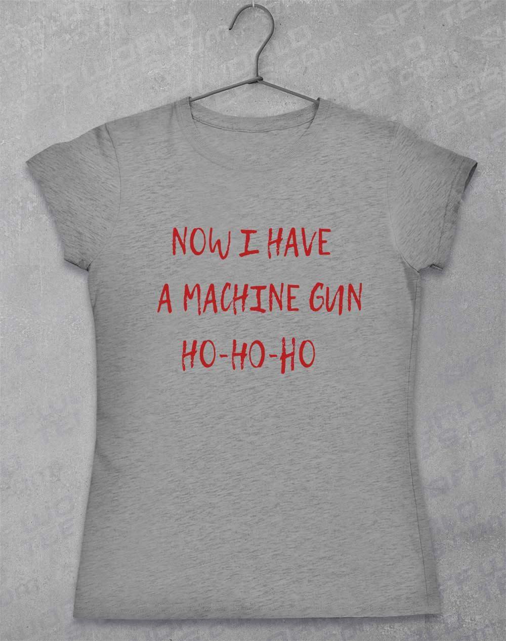 Now I Have a Machine Gun Women's T-Shirt 8-10 / Sport Grey  - Off World Tees