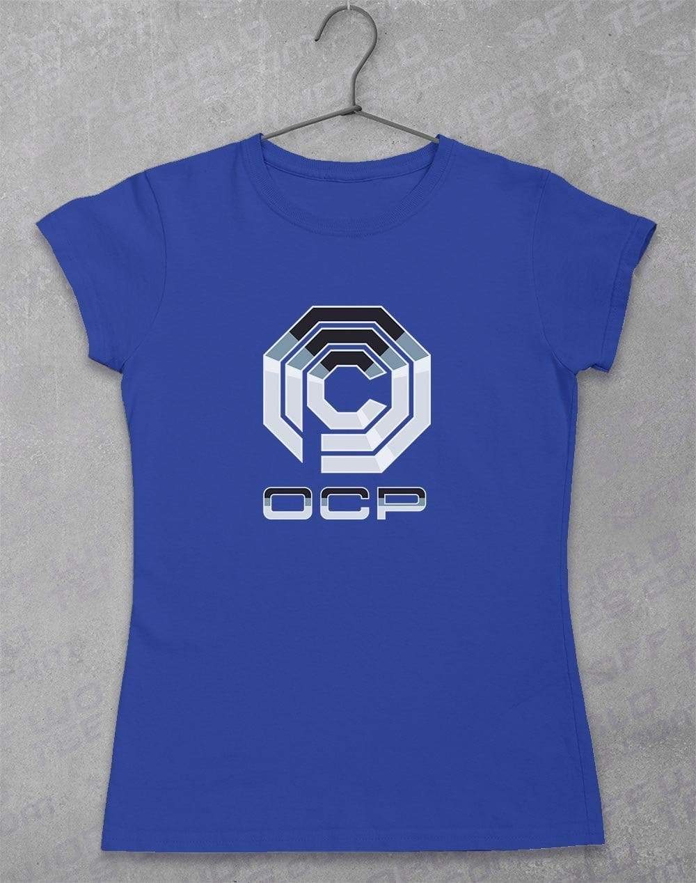 Omni Consumer Products - Women's T-Shirt 8-10 / Royal  - Off World Tees