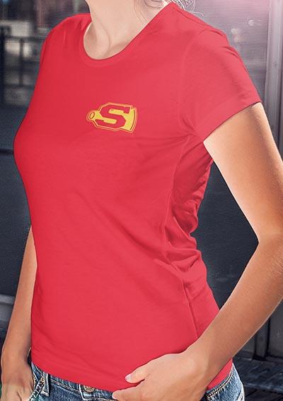 Pocket Print Sunnydale Cheerleader Women's T-Shirt  - Off World Tees