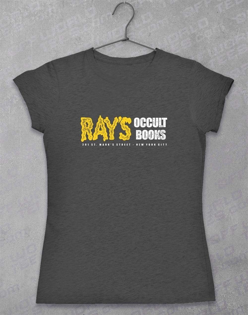 Ray's Occult Books Women's T-Shirt 8-10 / Dark Heather  - Off World Tees