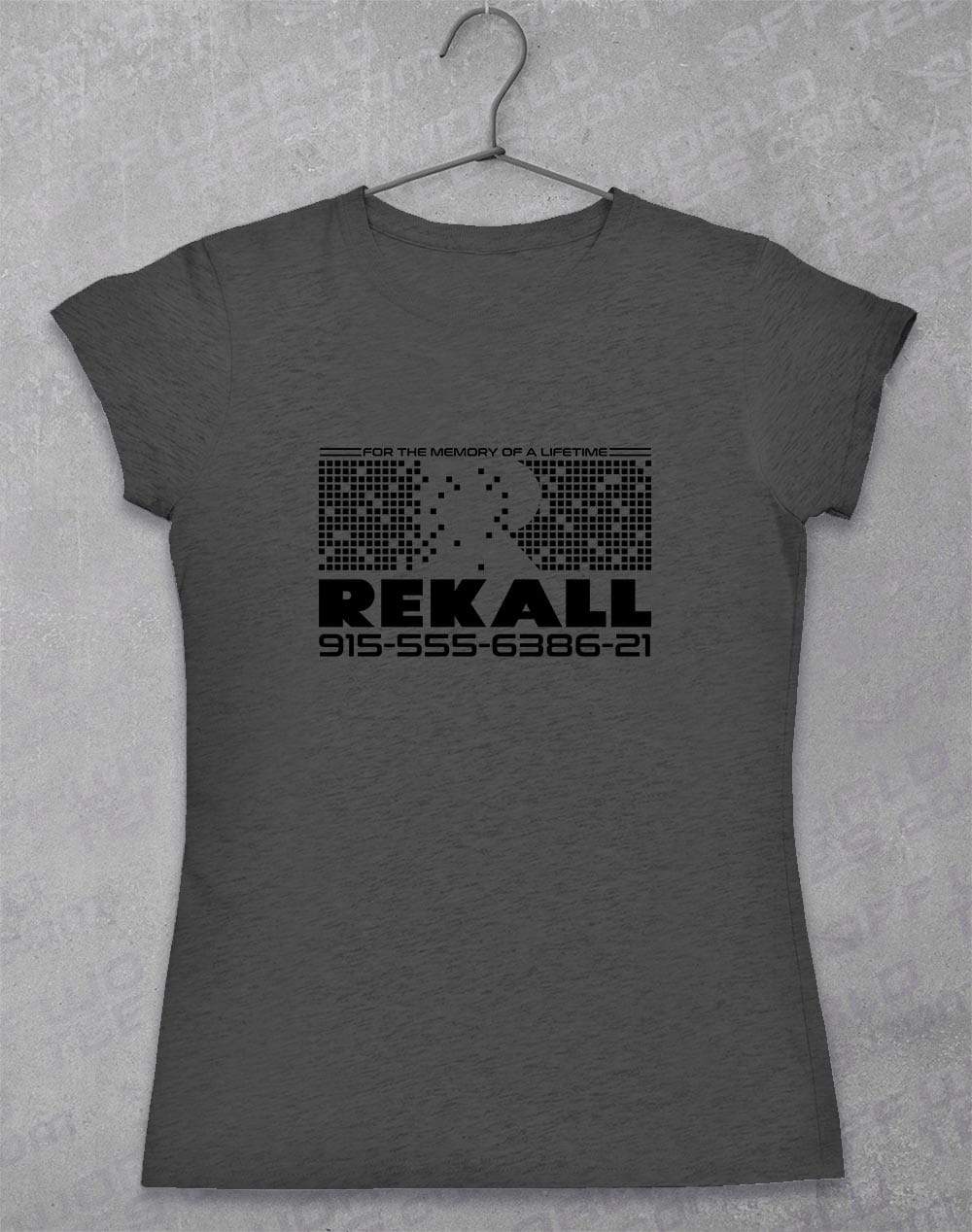 Rekall - Women's T-Shirt 8-10 / Dark Heather  - Off World Tees