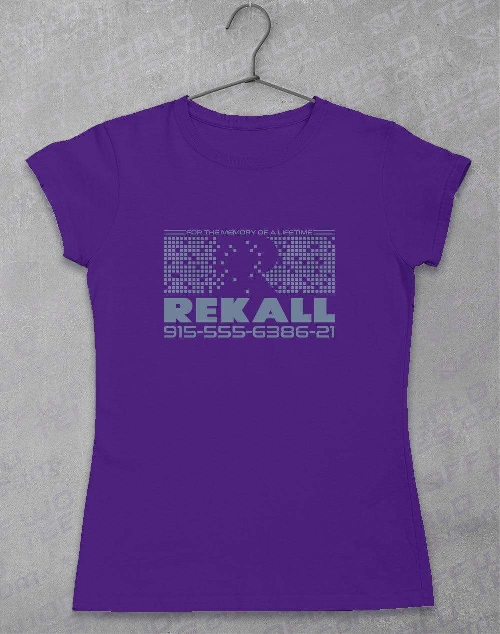 Rekall - Women's T-Shirt 8-10 / Lilac  - Off World Tees