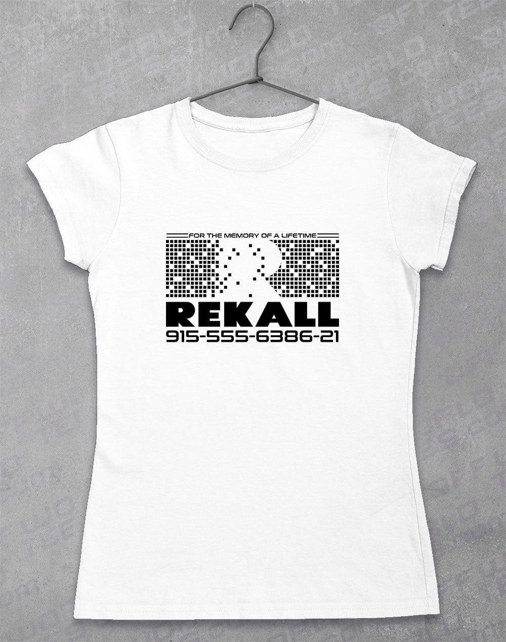 Rekall - Women's T-Shirt 8-10 / White  - Off World Tees