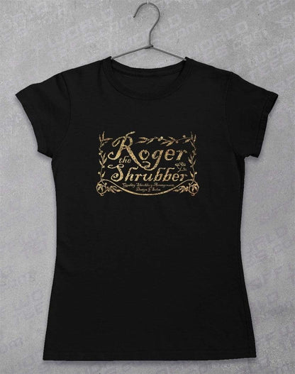 Roger the Shrubber Women's T-Shirt 8-10 / Black  - Off World Tees
