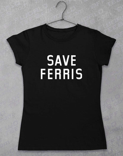 Save Ferris Women's T-Shirt 8-10 / Black  - Off World Tees