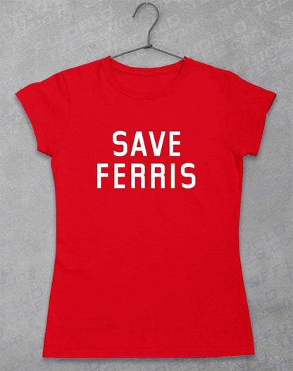 Save Ferris Women's T-Shirt 8-10 / Red  - Off World Tees