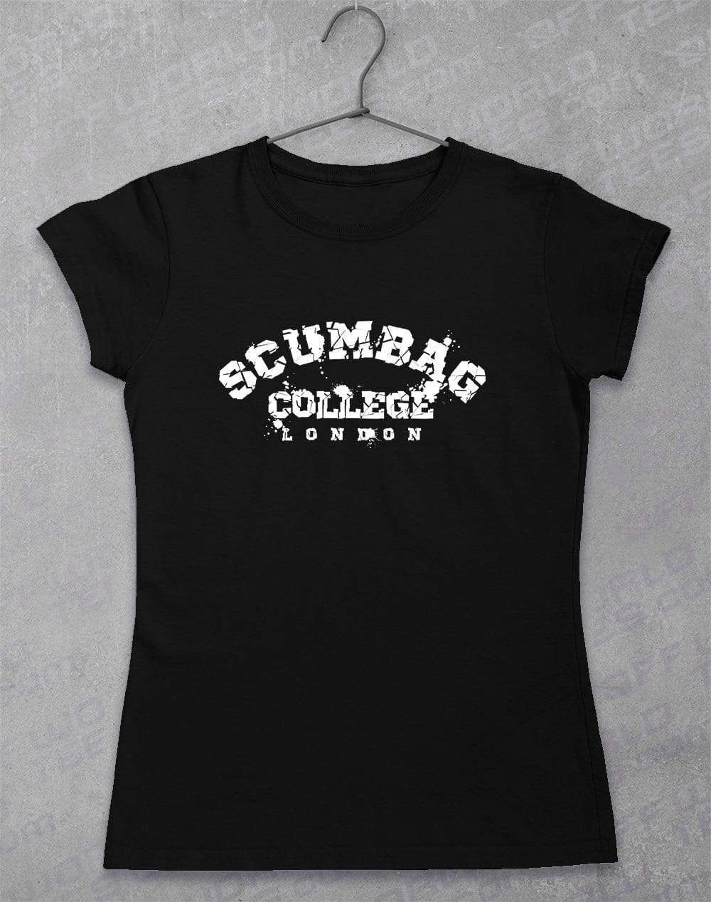 Scumbag College Women's T-Shirt 8-10 / Black  - Off World Tees
