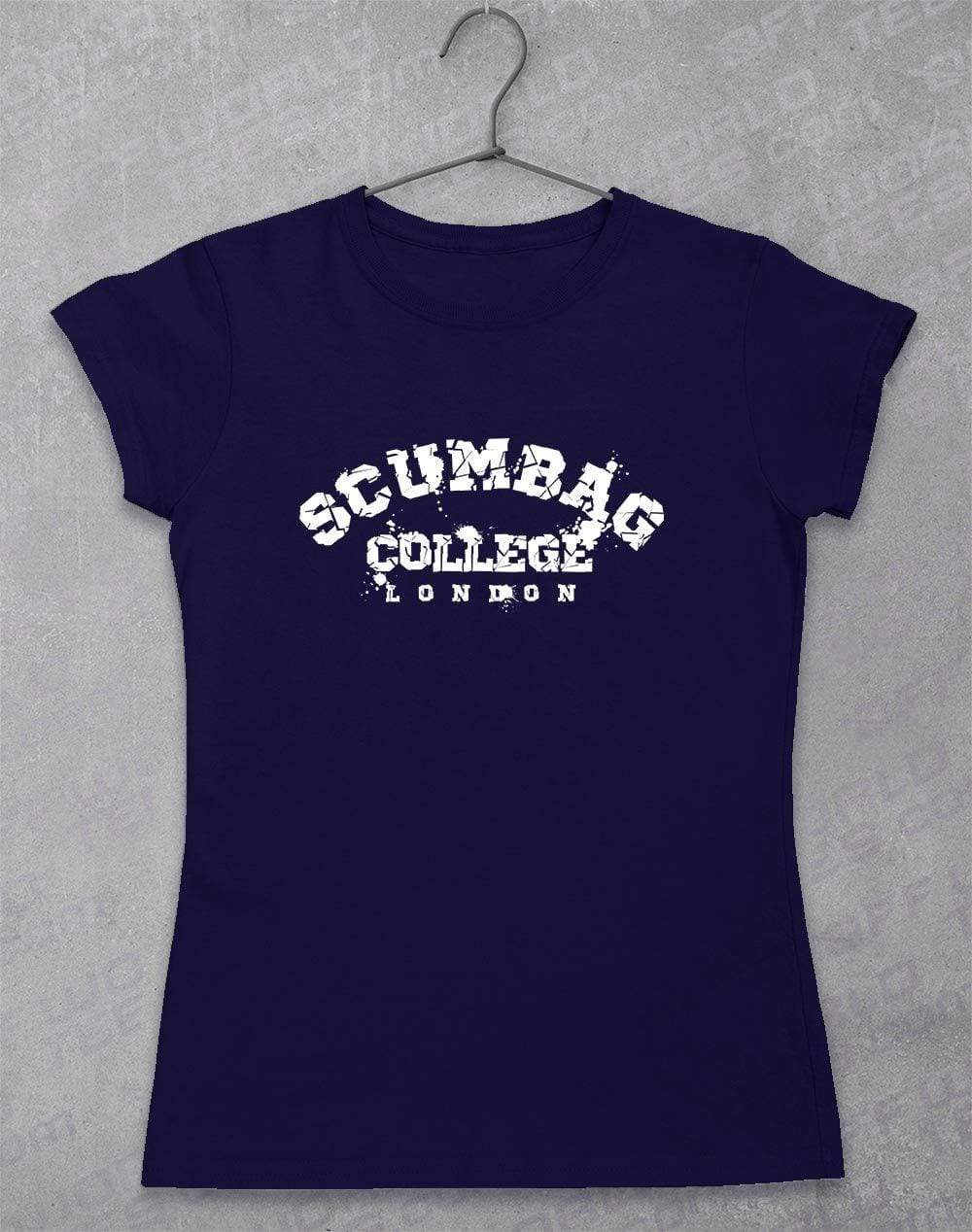 Scumbag College Women's T-Shirt 8-10 / Navy  - Off World Tees