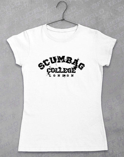 Scumbag College Women's T-Shirt 8-10 / White  - Off World Tees