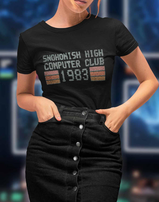 Snohomish High Computer Club Womens T-Shirt  - Off World Tees