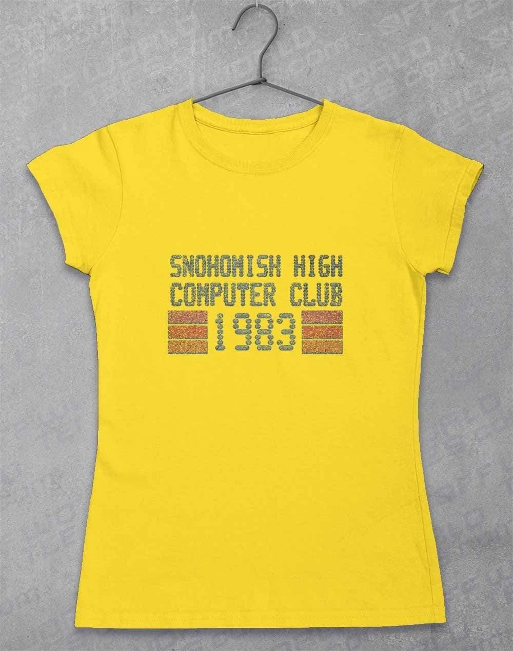 Snohomish High Computer Club Womens T-Shirt 8-10 / Daisy  - Off World Tees