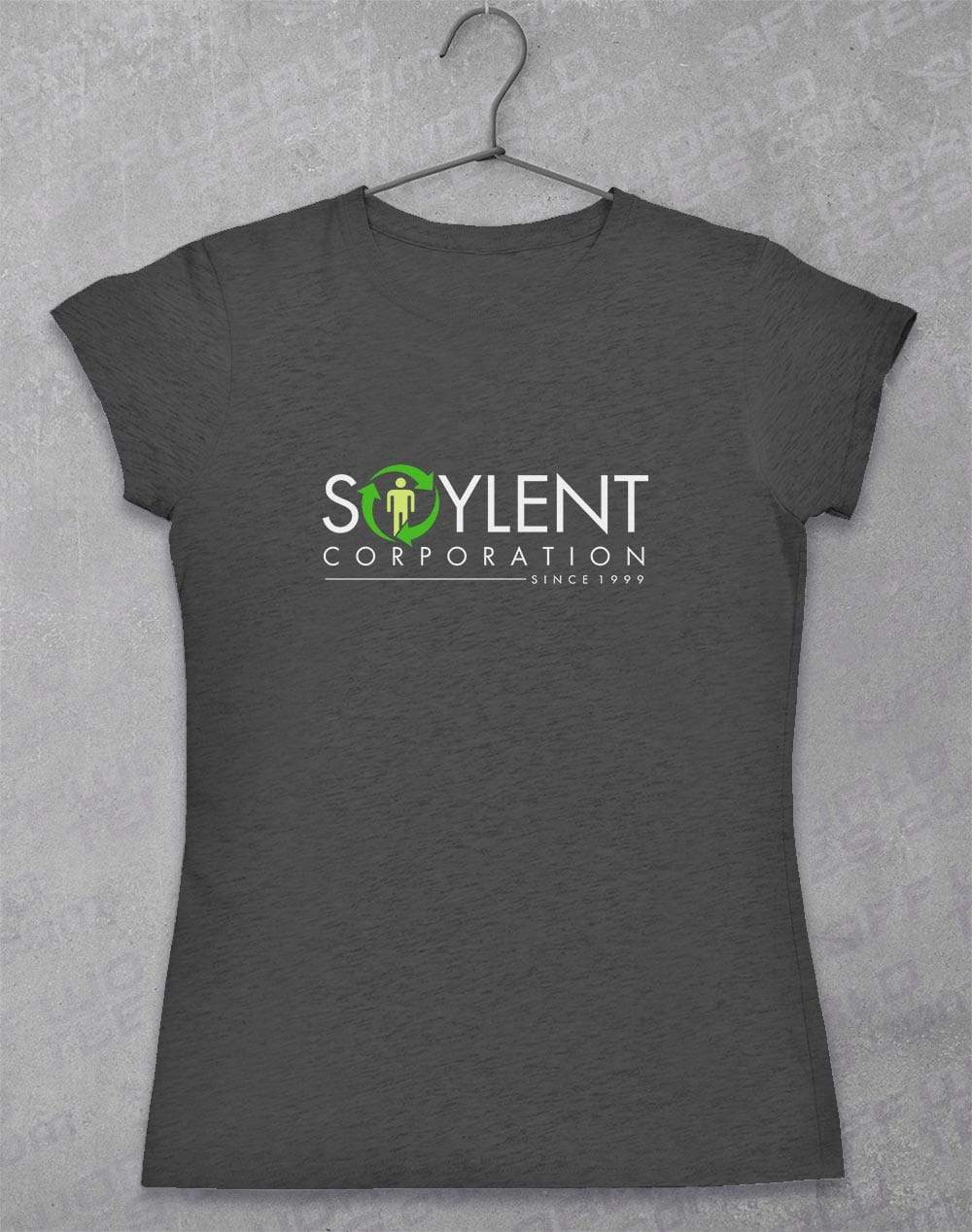 Soylent Corporation - Women's T-Shirt 8-10 / Dark Heather  - Off World Tees