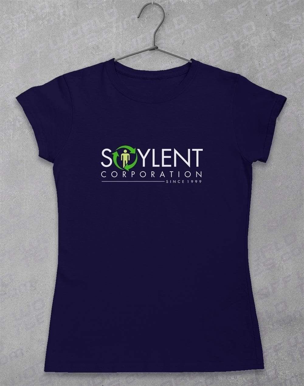 Soylent Corporation - Women's T-Shirt 8-10 / Navy  - Off World Tees