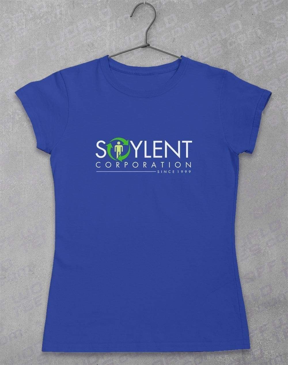 Soylent Corporation - Women's T-Shirt 8-10 / Royal  - Off World Tees