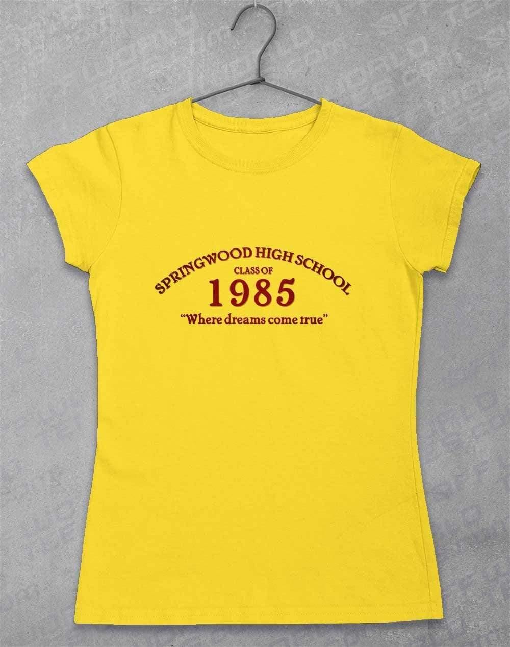 Springwood High School Womens T-Shirt 8-10 / Daisy  - Off World Tees