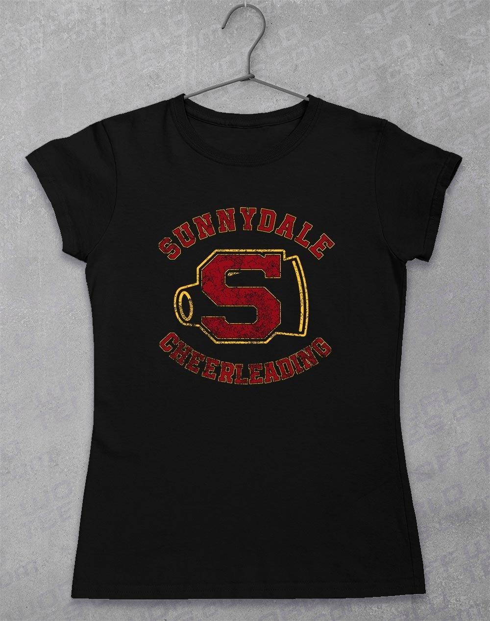 Sunnydale Cheerleading Women's T-Shirt 8-10 / Black  - Off World Tees