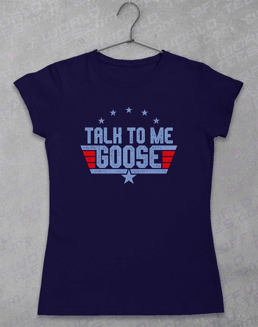 Talk to me Goose - Women's T-Shirt 8-10 / Navy  - Off World Tees