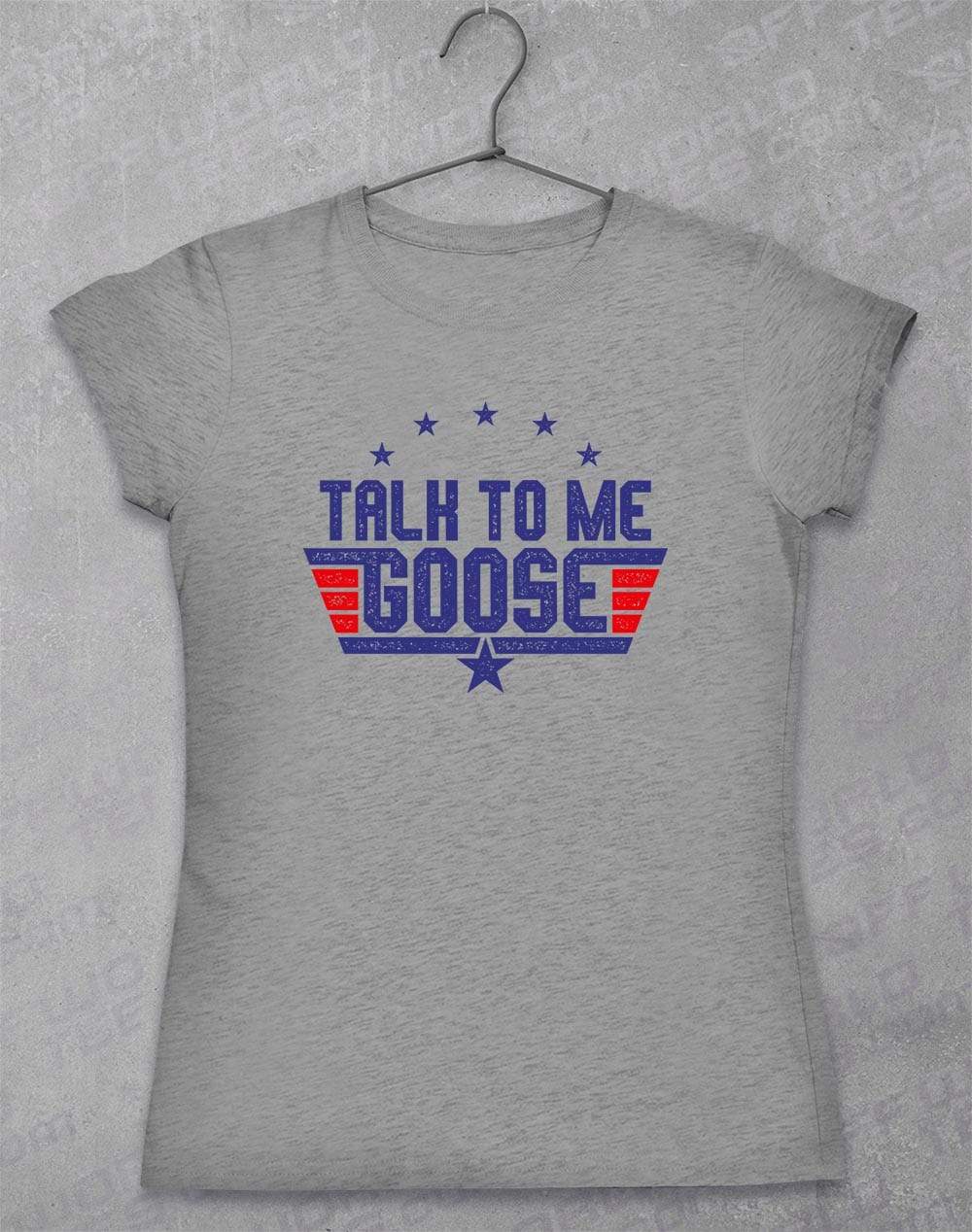 Talk to me Goose - Women's T-Shirt 8-10 / Sport Grey  - Off World Tees