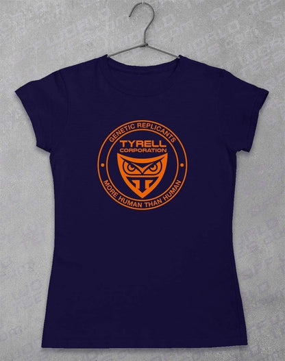 Tyrell Corp Circular Women's T-Shirt 8-10 / Navy  - Off World Tees