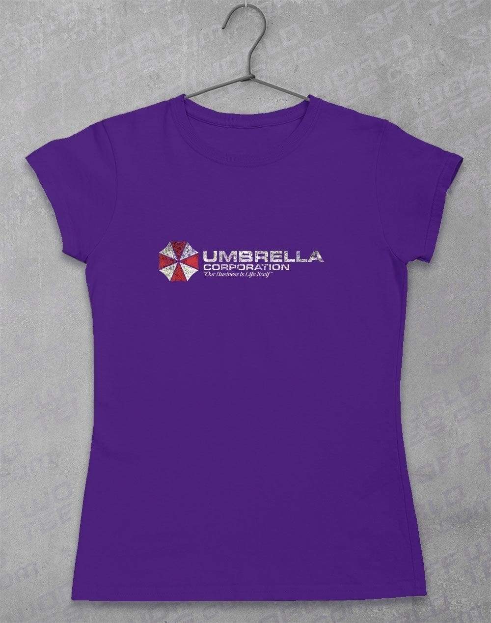 Umbrella Corporation - Women's T-Shirt 8-10 / Lilac  - Off World Tees