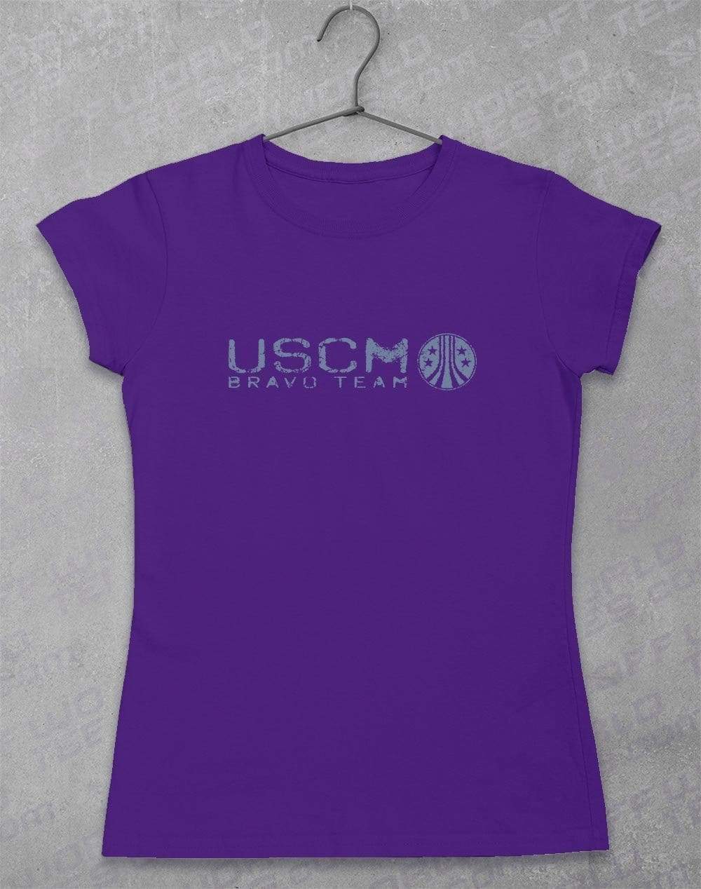 USCM Bravo Team Women's T-Shirt 8-10 / Lilac  - Off World Tees