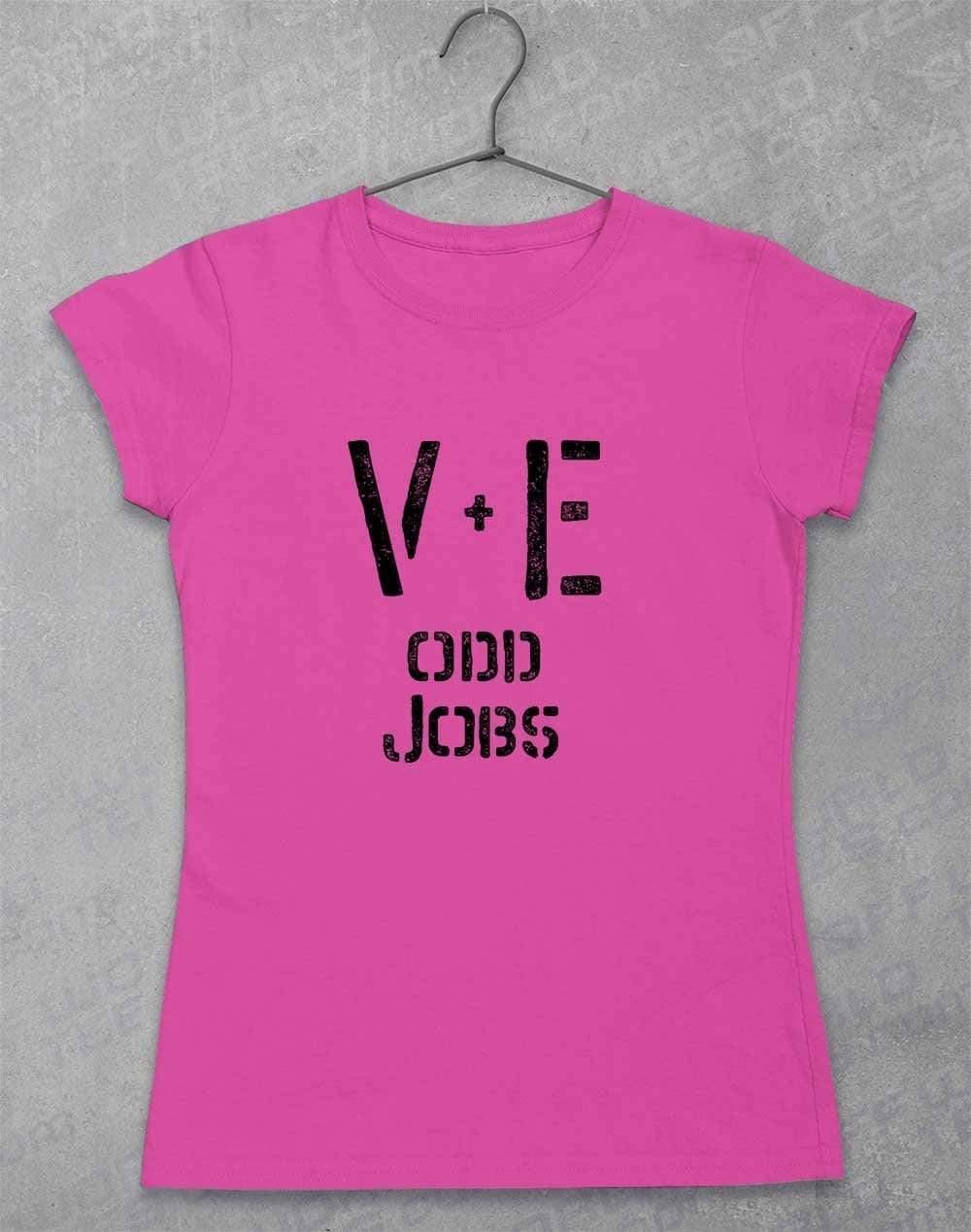 Val and Earl's Odd Jobs Women's T-Shirt 8-10 / Azalea  - Off World Tees