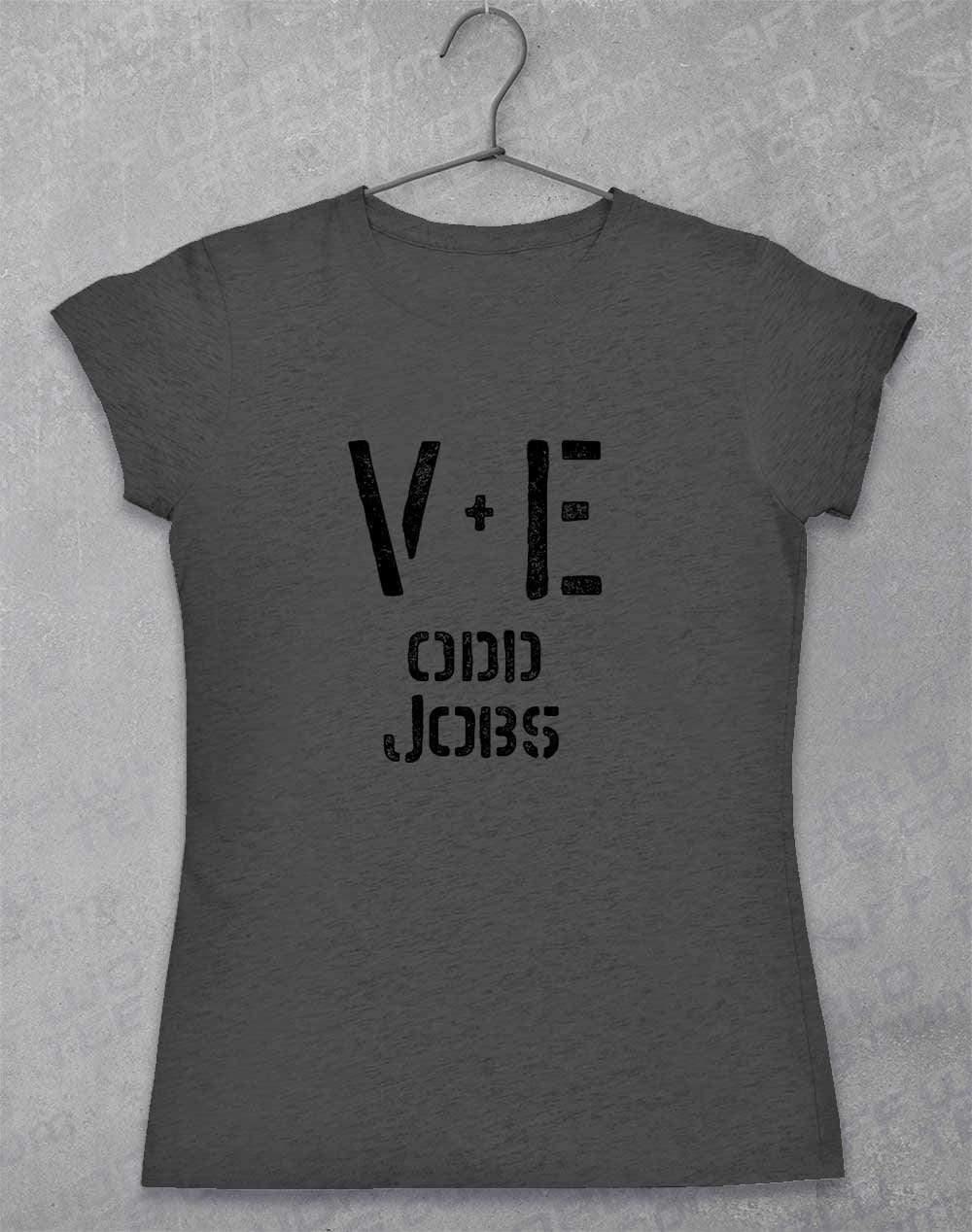 Val and Earl's Odd Jobs Women's T-Shirt 8-10 / Dark Heather  - Off World Tees