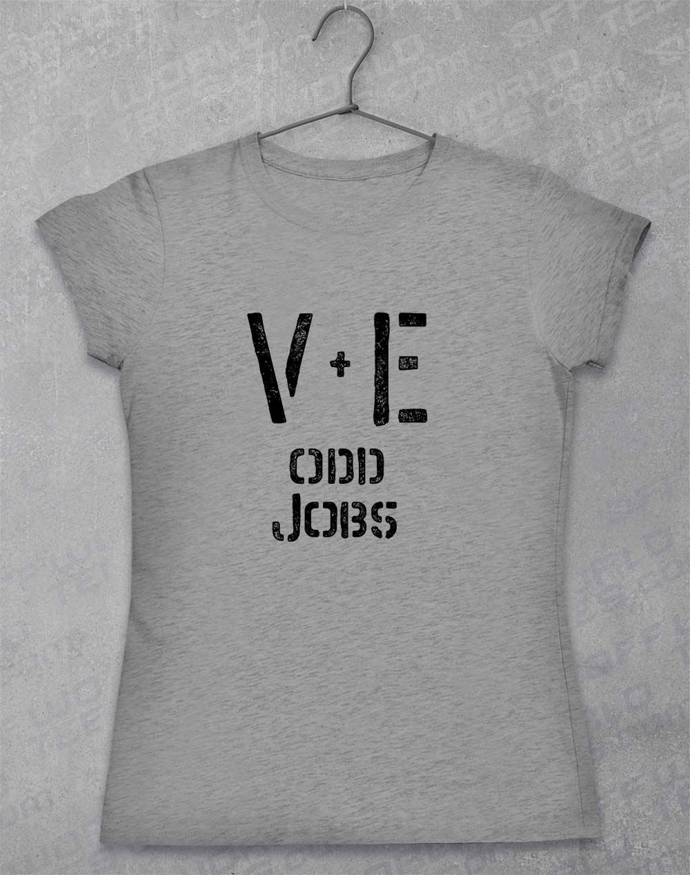 Val and Earl's Odd Jobs Women's T-Shirt 8-10 / Sport Grey  - Off World Tees