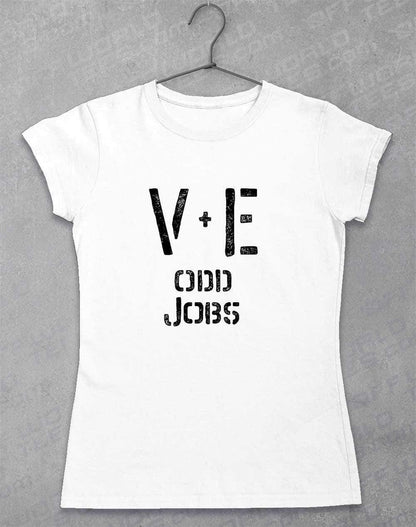 Val and Earl's Odd Jobs Women's T-Shirt 8-10 / White  - Off World Tees