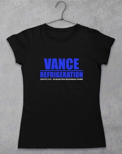 Vance Refrigeration Women's T-Shirt 8-10 / Black  - Off World Tees