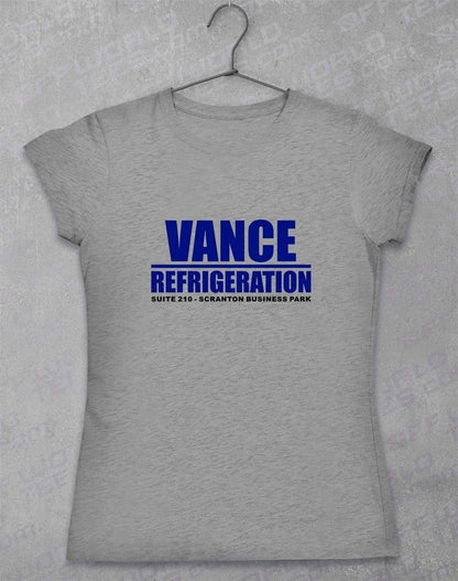 Vance Refrigeration Women's T-Shirt 8-10 / Sport Grey  - Off World Tees