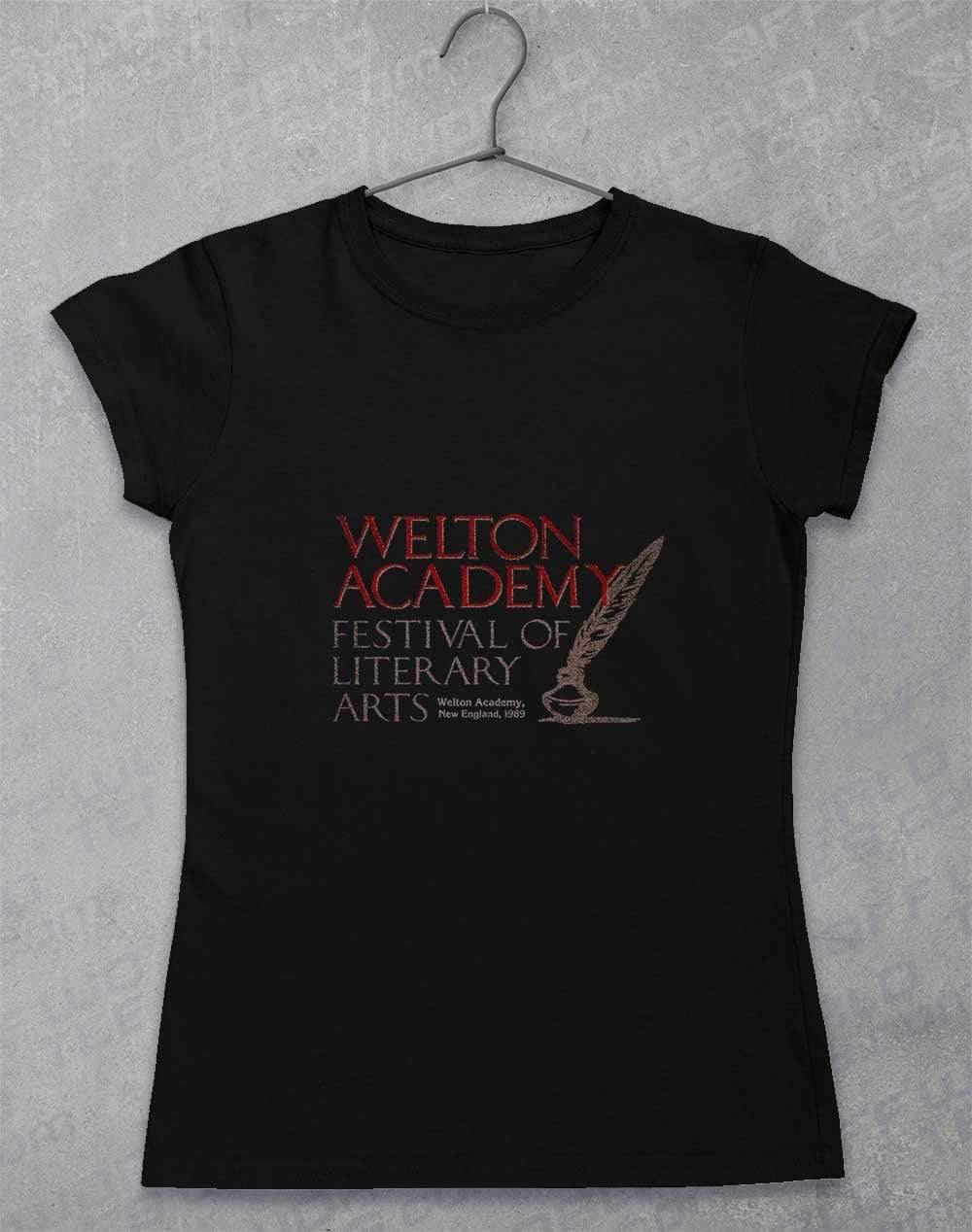 Welton Academy Festival Women's T-Shirt 8-10 / Black  - Off World Tees