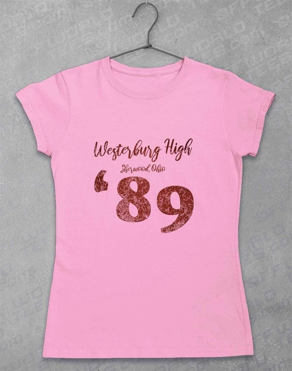 Westerburg High School Womens T-Shirt 8-10 / Light Pink  - Off World Tees