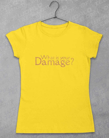 What is your Damage Womens T-Shirt 8-10 / Daisy  - Off World Tees