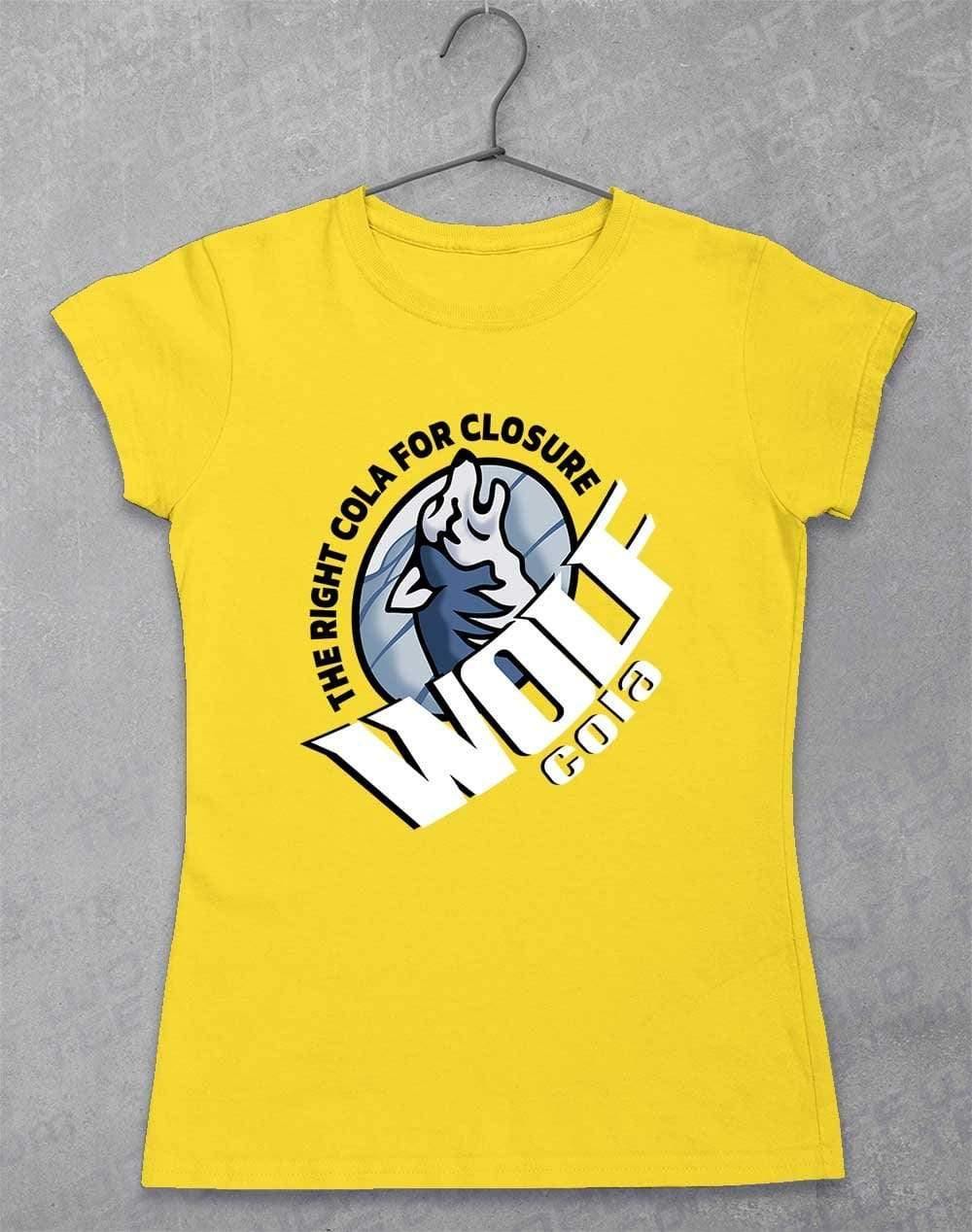 Wolf Cola Womens T-Shirt 8-10 / Daisy  - Off World Tees