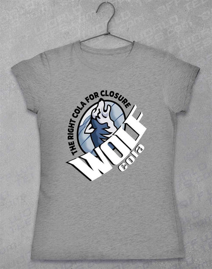 Wolf Cola Womens T-Shirt 8-10 / Sport Grey  - Off World Tees