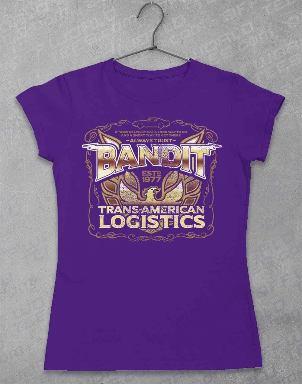 Bandit Logistics 1977 Womens T-Shirt 8-10 / Lilac  - Off World Tees