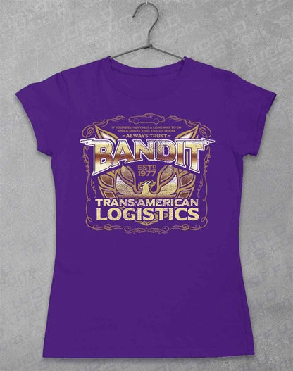 Bandit Logistics 1977 Womens T-Shirt 8-10 / Lilac  - Off World Tees