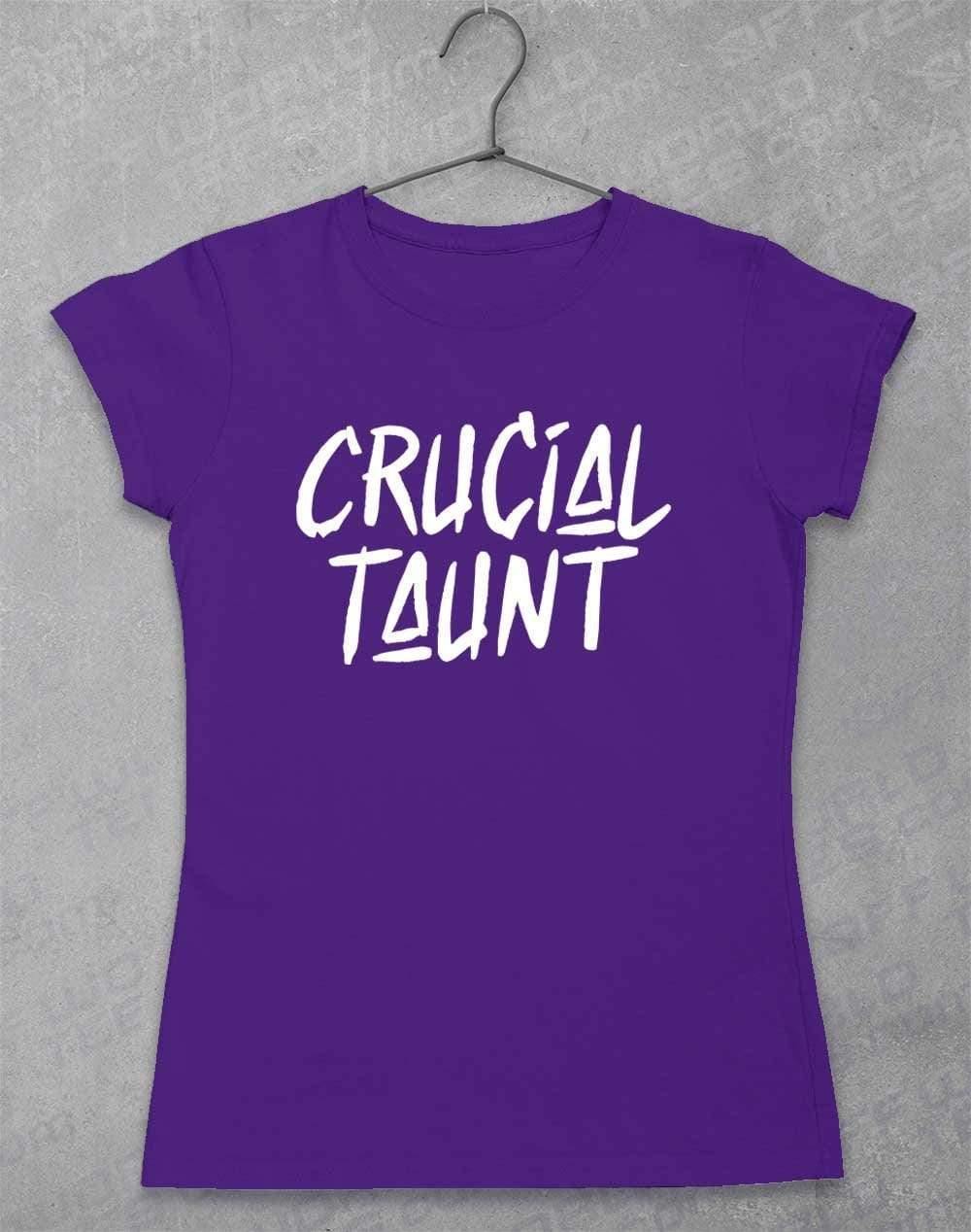 Crucial Taunt Womens T-Shirt 8-10 / Lilac  - Off World Tees